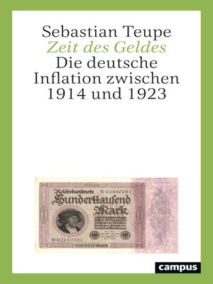 cover image of Zeit des Geldes